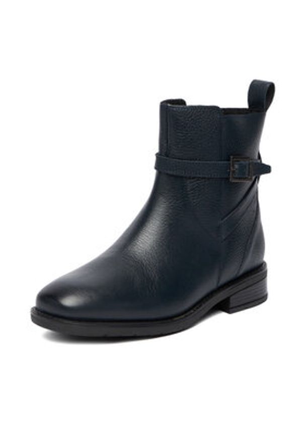 Lasocki Botki CEO-WI23-ALEGRA-02 Granatowy. Kolor: niebieski. Materiał: skóra