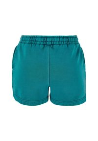 Urban Classics - Szorty Damskie Stone Wash. Kolor: niebieski. Sport: turystyka piesza
