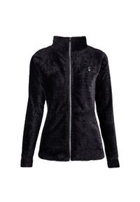 Kurtka polarowa damska Aulp Becco. Kolor: czarny. Materiał: polar. Sport: turystyka piesza #1