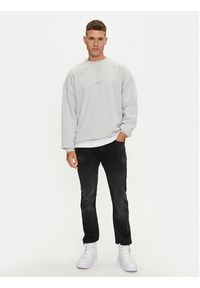 Hugo Bluza Noriche 50517004 Szary Loose Fit. Kolor: szary. Materiał: bawełna #5