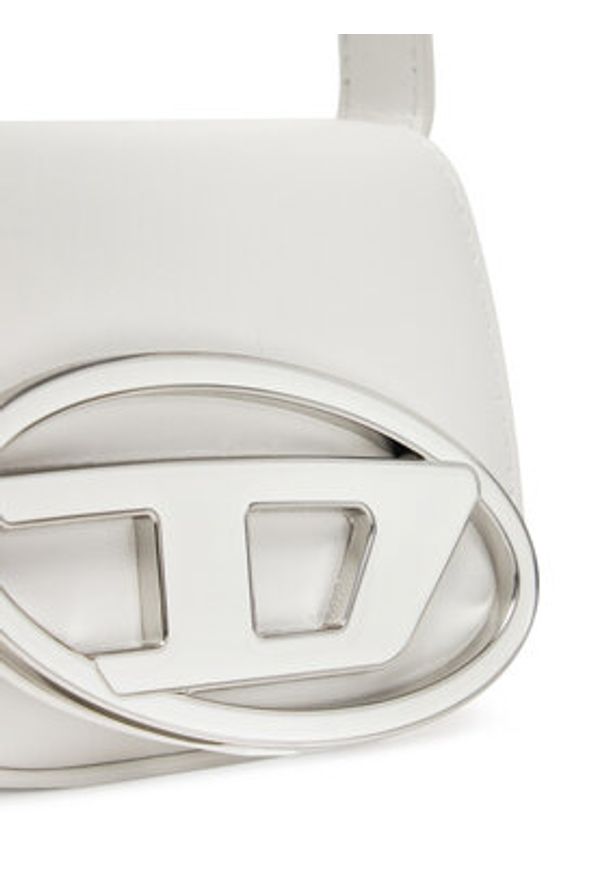 Diesel Torebka 1DR XS-Iconic X08709 PR818 T1003 Biały. Kolor: biały. Materiał: skórzane