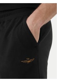 Aeronautica Militare Dres 261TF0108UF00674 Czarny Regular Fit. Kolor: czarny. Materiał: bawełna #6