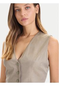 Guess Kamizelka W5YH51 WH5N2 Zielony Regular Fit. Kolor: zielony. Materiał: lyocell