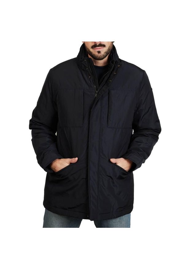 Geox - Kurtka GEOX M RENNY OUTER JKT Niebieski. Kolor: niebieski. Materiał: tkanina