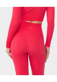 Legginsy bezszwowe dla kobiet na siłownię Carpatree Dopamine Buzz. Kolor: pomarańczowy, wielokolorowy, różowy. Sport: fitness