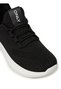 ONLY Shoes Sneakersy Onlsloane-1 15341345 Czarny. Kolor: czarny. Materiał: materiał #6