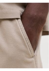 Jack & Jones Szorty materiałowe Jaiden 12295862 Beżowy Relaxed Fit. Kolor: beżowy. Materiał: bawełna #8