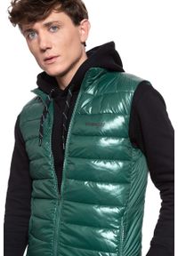 Wrangler - MĘSKI BEZRĘKAWNIK WRANGLER PUFFER VEST PINE W4A3XTG01. Materiał: puch. Długość rękawa: bez rękawów #7