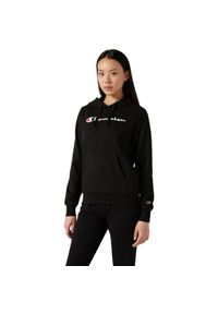 Bluza damska Champion Hooded Sweatshirt 118097. Kolor: czarny. Sport: turystyka piesza, fitness