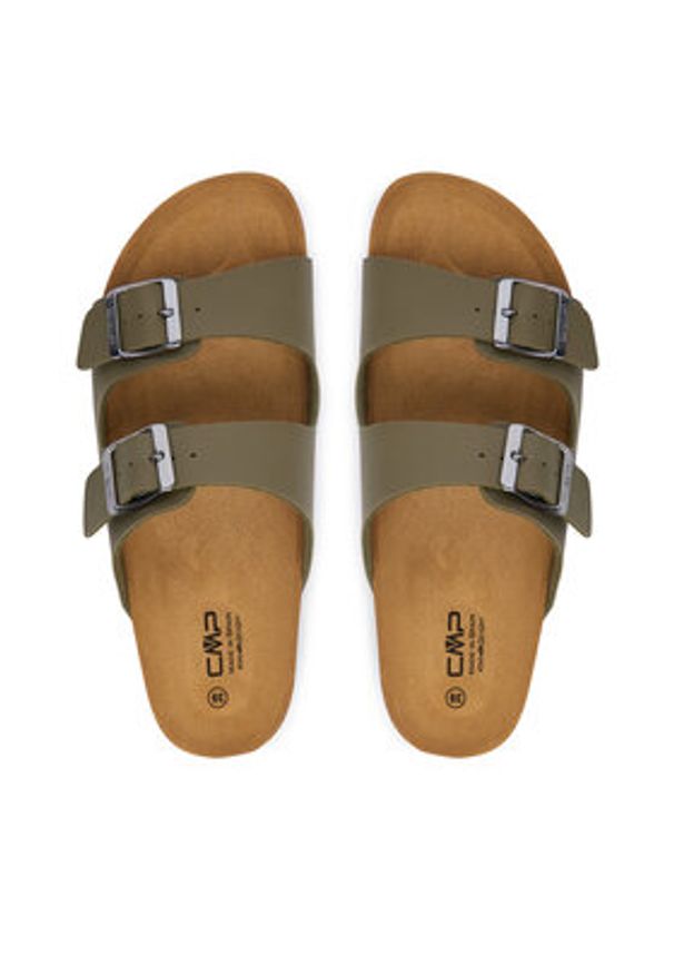 CMP Klapki Eco Thalitha 3Q91016 Brązowy. Kolor: brązowy. Materiał: skóra