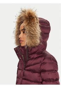 Hetrego - Hetregó Kurtka puchowa Leonie 8N603M Bordowy Regular Fit. Kolor: czerwony. Materiał: syntetyk #7