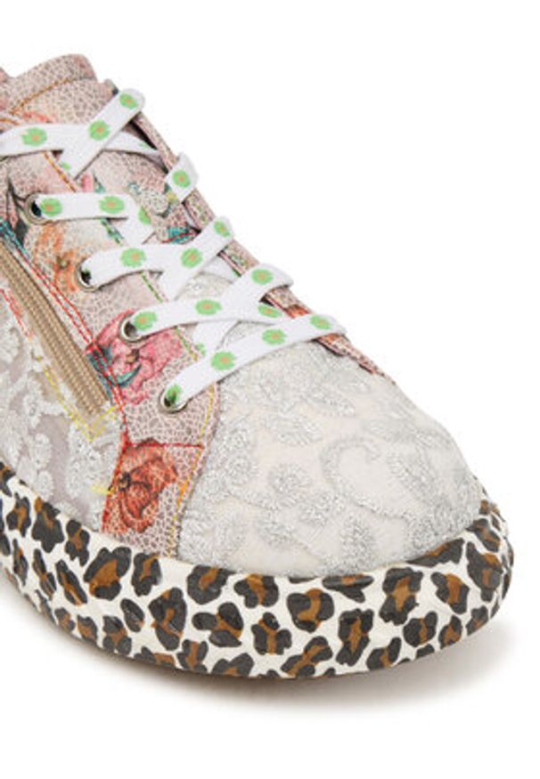 Laura Vita Sneakersy Sodao 02 Kolorowy. Materiał: skóra. Wzór: kolorowy