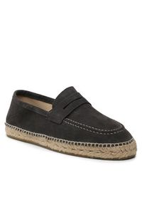 Manebi Espadryle Loafers Espadrilles W 1.0 L0 Szary. Kolor: szary. Materiał: zamsz, skóra