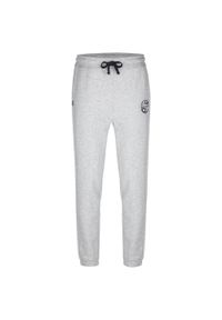 ZOOPLEMENTS - Męskie spodnie dresowe z bawełny - wygoda i styl. Kolor: czarny. Materiał: bawełna, dresówka. Styl: sportowy #1