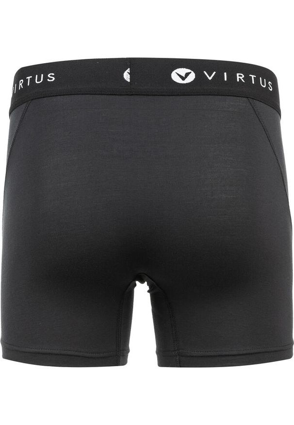 VIRTUS - Bokserki Virtus Tuch. Kolor: czarny. Sport: fitness