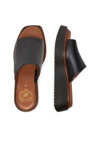 Beverly Hills Polo Club Klapki WI44-CAGE-03 Czarny. Kolor: czarny. Materiał: skóra #2