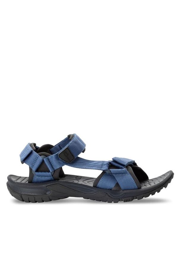 Jack Wolfskin Sandały Lakewood Ride Sandal M 4019021 Granatowy. Kolor: niebieski. Materiał: materiał