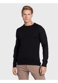 Brave Soul Sweter MK-279PARSECJ Czarny Regular Fit. Kolor: czarny. Materiał: syntetyk #1