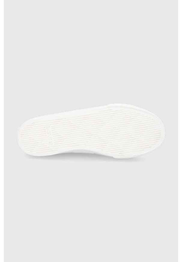 Levi's® - Levi's trampki Decon Mid S damskie kolor różowy. Okazja: na spotkanie biznesowe. Zapięcie: sznurówki. Kolor: różowy. Materiał: guma. Styl: biznesowy