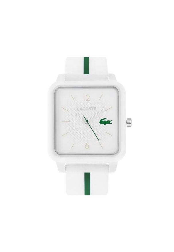 Lacoste Zegarek 2011251 Biały. Kolor: biały