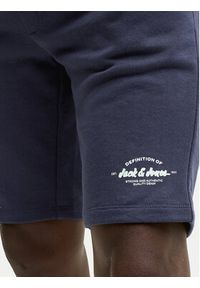 Jack & Jones Szorty sportowe Gordon Brandon 12292136 Granatowy Regular Fit. Kolor: niebieski. Materiał: bawełna. Styl: sportowy #5