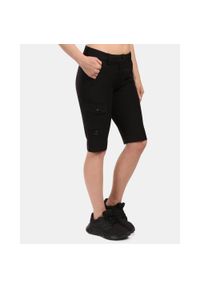 Damskie szorty outdoorowe Kilpi SYLANE-W. Kolor: czarny. Materiał: nylon