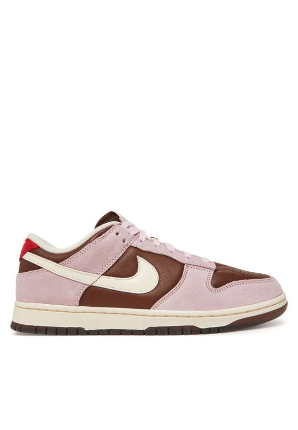 Nike Sneakersy Dunk Low HM0987 Brązowy. Kolor: brązowy. Materiał: skóra