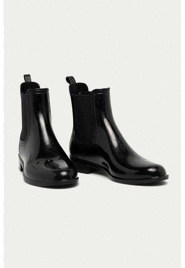 Aldo - Kalosze Rain. Nosek buta: okrągły. Kolor: czarny. Materiał: guma