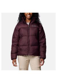 columbia - Kurtka Zimowa Damska Columbia Puffect II. Kolor: fioletowy. Materiał: puch. Sezon: zima. Sport: turystyka piesza #1