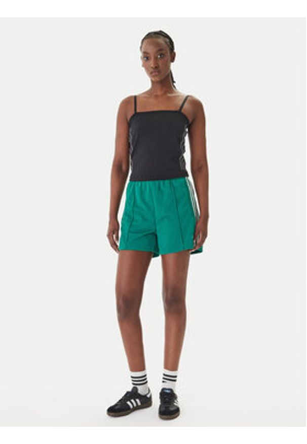Adidas - adidas Top Pearl Tube KC7860 Czarny Slim Fit. Kolor: czarny. Materiał: syntetyk