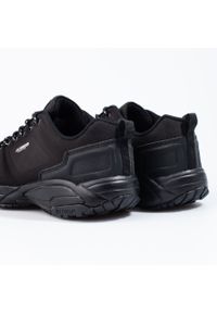 Buty trekkingowe męskie DK czarne. Kolor: czarny. Materiał: materiał #5