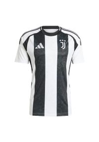 Adidas - Koszulka Juventus 24/25 Home. Kolor: biały, wielokolorowy, czarny. Materiał: materiał