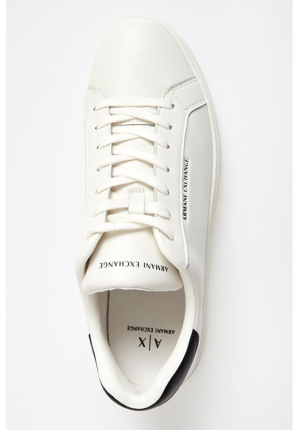 Armani Exchange - Sneakersy męskie skórzane ARMANI EXCHANGE. Materiał: skóra