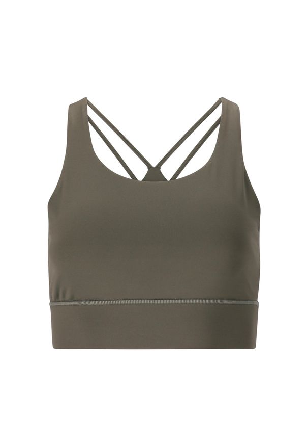 Biustonosz dla kobiet Athlecia Lavigne. Kolor: szary. Sport: fitness