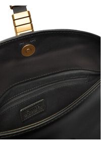 Pinko - PINKO Torebka Saddle Baguette Mini AI 25-26 PLTT 105895 A1ZX Czarny. Kolor: czarny. Materiał: skórzane #4