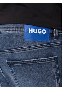 Hugo - HUGO Jeansy Zane 50541551 Granatowy Extra Slim Fit. Kolor: niebieski #5