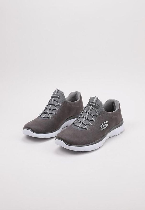 skechers - Buty damskie SKECHERS Summits Itz Bazik. Kolor: szary