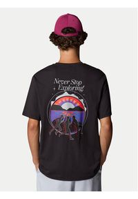 The North Face T-Shirt Unisex SS Never Stop NF0A8C3A Czarny Relaxed Fit. Kolor: czarny. Materiał: bawełna