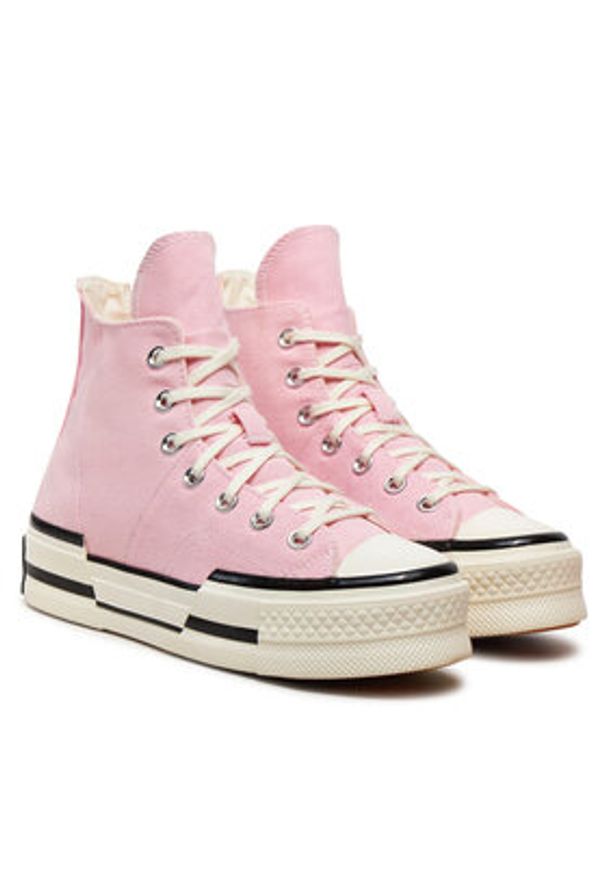 Converse Trampki Chuck 70 Plus A04366C Różowy. Kolor: różowy. Materiał: materiał