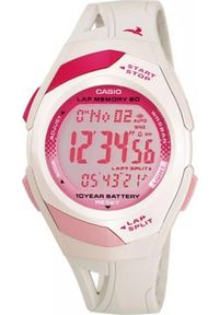 Zegarek Casio Zegarek damski Casio STR-300-7EG biały. Kolor: biały #1