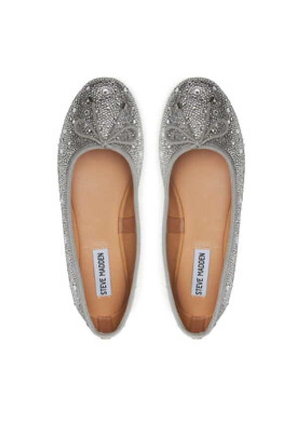 Steve Madden Baleriny Blossoms-R SM11002854 Srebrny. Kolor: srebrny