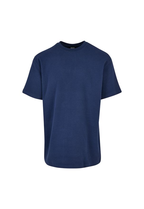 Oversizowa koszulka z wytłoczeniami Urban Classics. Kolor: niebieski