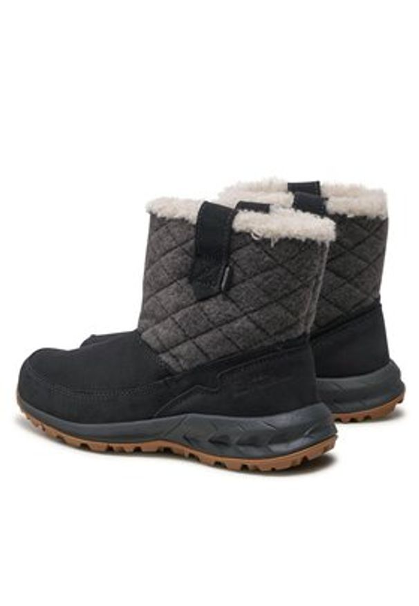 Jack Wolfskin Śniegowce Queenstown Texapore Boot W 4053551 Granatowy. Kolor: niebieski. Materiał: zamsz, skóra