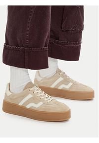 GANT - Gant Sneakersy 32533203 Beżowy. Kolor: beżowy. Materiał: skóra, zamsz #5