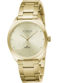 Zegarek Strand Zegarek damski Strand S719LXGGSG złoty. Kolor: złoty #1