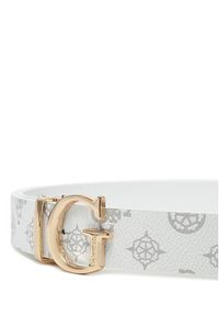 Guess Pasek Damski BW9171 P4430 Biały. Kolor: biały. Materiał: skóra #4