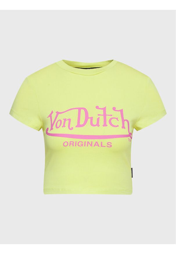 Von Dutch T-Shirt Arta 6230061 Zielony Regular Fit. Kolor: zielony. Materiał: bawełna