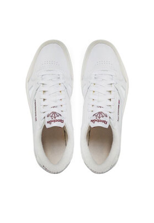 Reebok Sneakersy Lt Court IF0238 Biały. Kolor: biały. Materiał: skóra