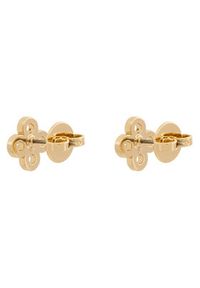 Tory Burch Kolczyki Forget Me Not Clover Stud 184409 Złoty. Materiał: złote. Kolor: złoty #3