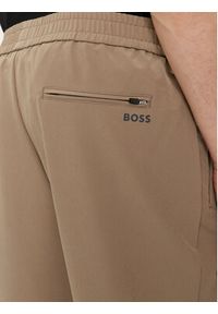 BOSS - Boss Spodnie dresowe T_Flex 50495491 Zielony Tapered Fit. Kolor: zielony. Materiał: syntetyk #6